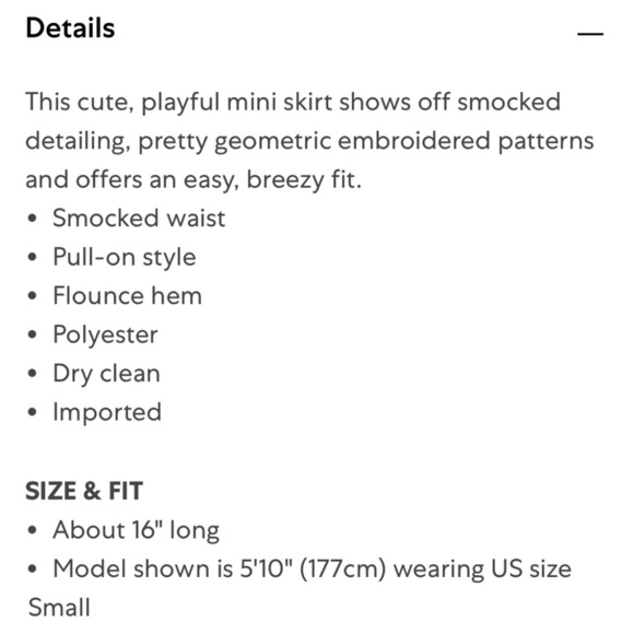 NWT Ramy Brook Cali Mini Skirt - Picture 2 of 4